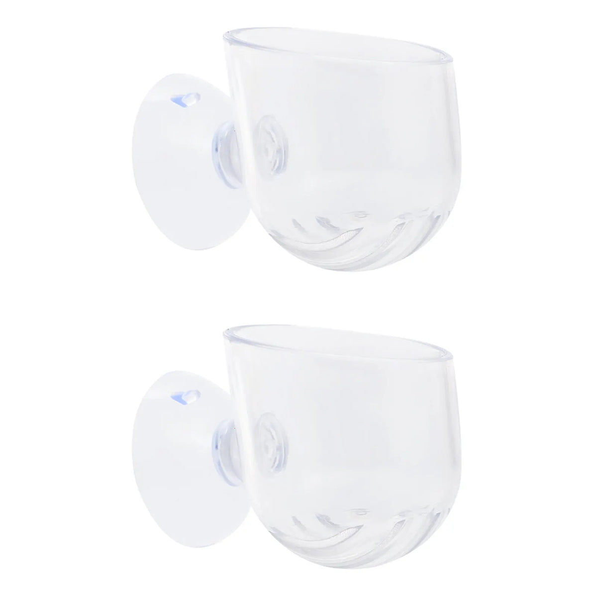 2Pcs Clear Acrylic Aquarium Fish Feeder Cup – Shrimp Worm Feeder Aquarium Feeder Cup Richie's