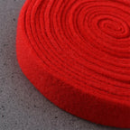 5M Red Wool Felt Ribbon for DIY Crafts & Christmas Decor Felt Craft Ribbon Richie's