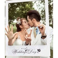 Wedding Photo Frame DIY Prop – White Elegant Photo Booth Photo Booth Prop Richie's Default Title