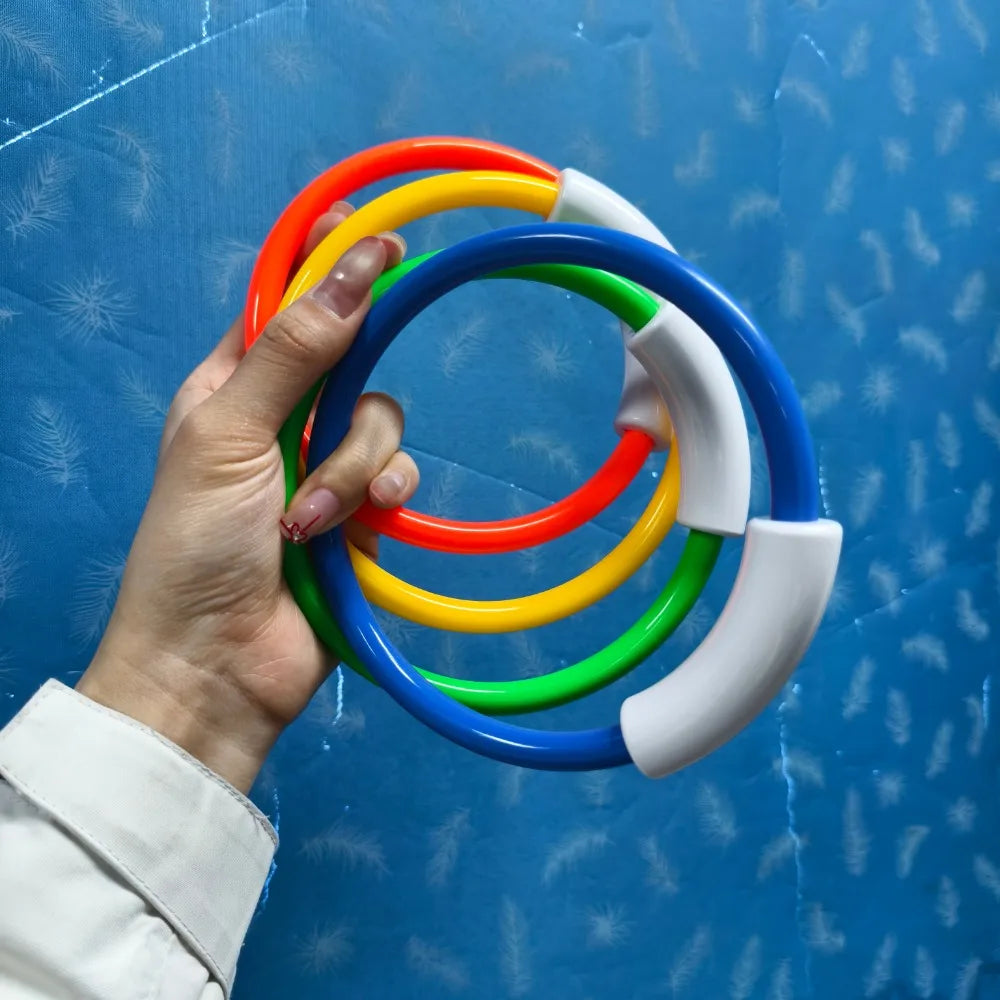 3-Piece Diving Ring Toss Set – Floating Pool Water Game Toys Pool Water Toy Set Richie's