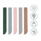 5 Pcs Folding Fan Protective Pouch Sleeve – Cotton Linen Fan Storage Pouch Richie's