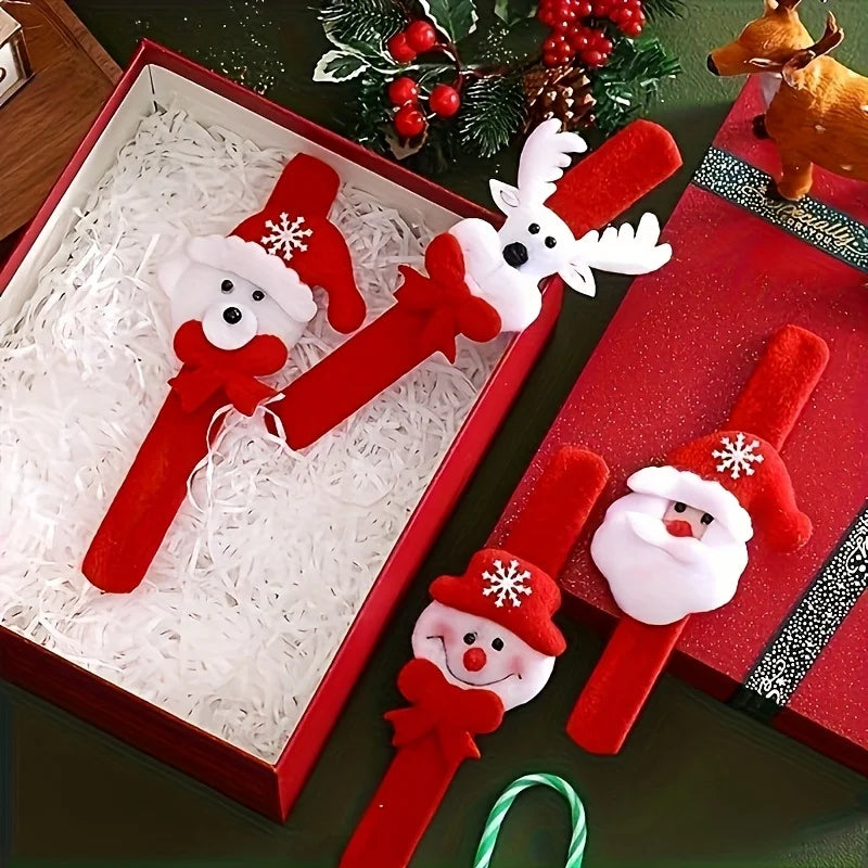 Christmas Bracelets – Santa, Snowman & Reindeer Designs Holiday Bracelet Set Richie's