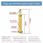 DIP SMD Double Spring PCB Pogo Pin Connectors 20/50/100 Pcs