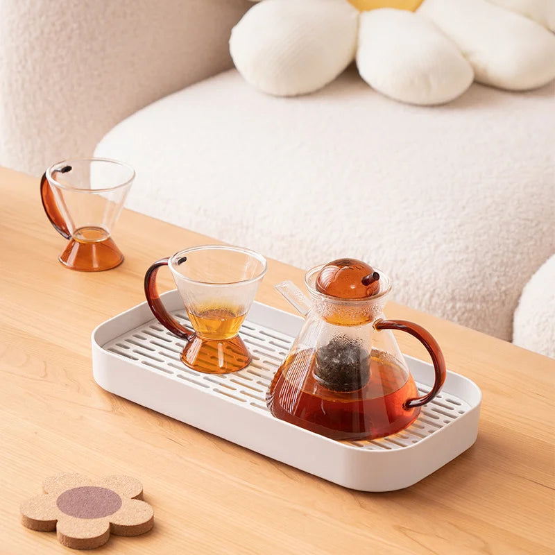 Double Layer Cup Drain Rack & Drying Tray | Kitchen Organizer Cup Drain Rack Richie's