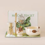 Japanese Matcha Tea Set – Ceramic Bowl & Whisk Gift Box 2/5/7pcs Matcha Tea Set Richie's