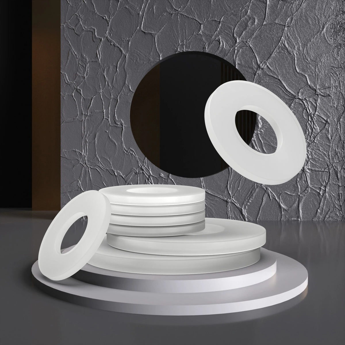 Rubber Flat Washers Sealing Rings M2–M20 | Oil Resistant Gaskets Rubber Flat Washers Richie's