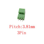 15EDG 3.81mm PCB Screw Terminal Block 5 Pair 2–12 Pin Connector PCB Terminal Block Richie's 3Pin