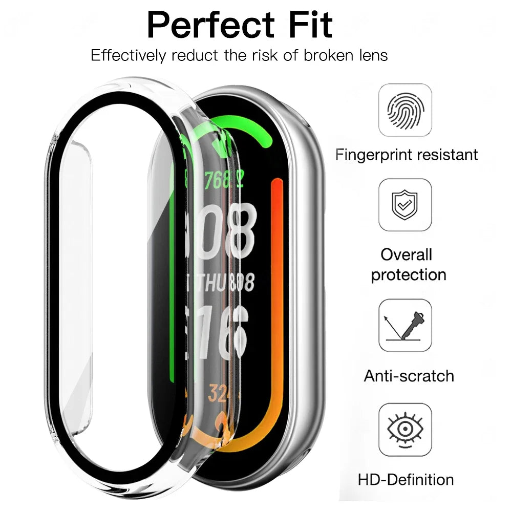 Xiaomi Mi Band 9 & 10 Protective Case with Screen Protector Smartwatch Protective Case Richie's