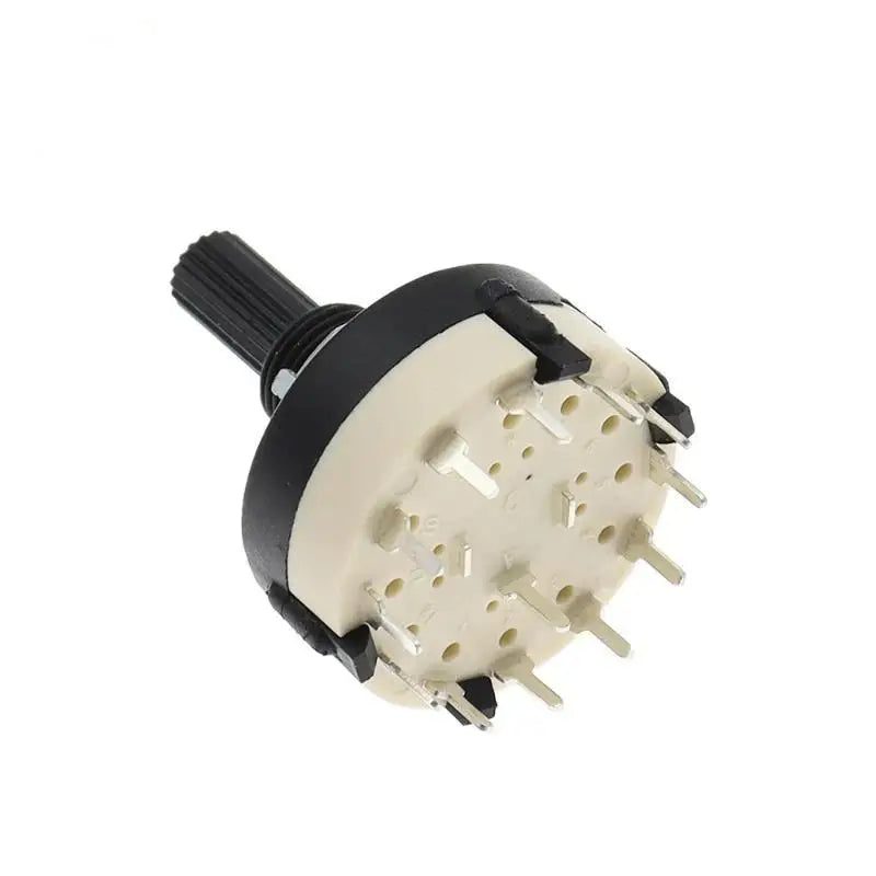 RS26 Rotary Band Selector Switch – 1–4 Pole, 3–12 Position Rotary Selector Switch Richie's 1 Pole 12