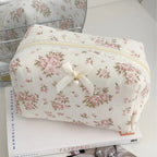 Floral Cosmetic Bag Large Capacity Travel Toiletry Makeup Pouch Cosmetic Toiletry Bag Richie's