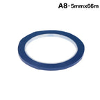 Self-Adhesive Grid Marking Tape 5/8mm 66M – PET Positioning Tape Marking Tape Richie's 5mm Blue