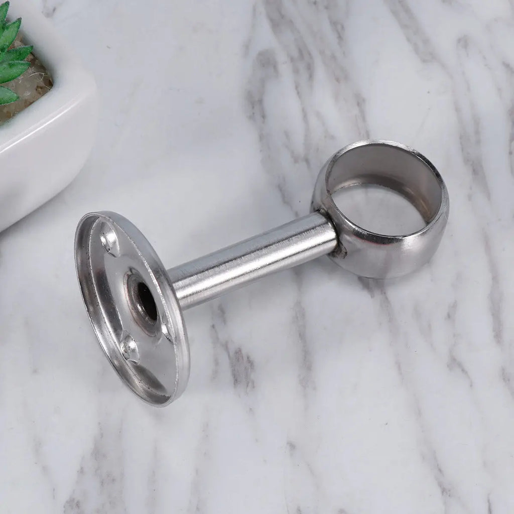 2Pcs Stainless Steel Closet Pole Socket Brackets – 25mm Rod Rod Socket Bracket Richie's
