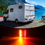 2Pcs Waterproof 10 LED Trailer Tail Lights 12V/24V Rear Pair Trailer Tail Lights Richie's