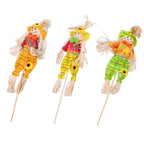 3-Piece Scarecrow Pumpkin Halloween Ornament Set | Home Decor Halloween Ornament Set Richie's