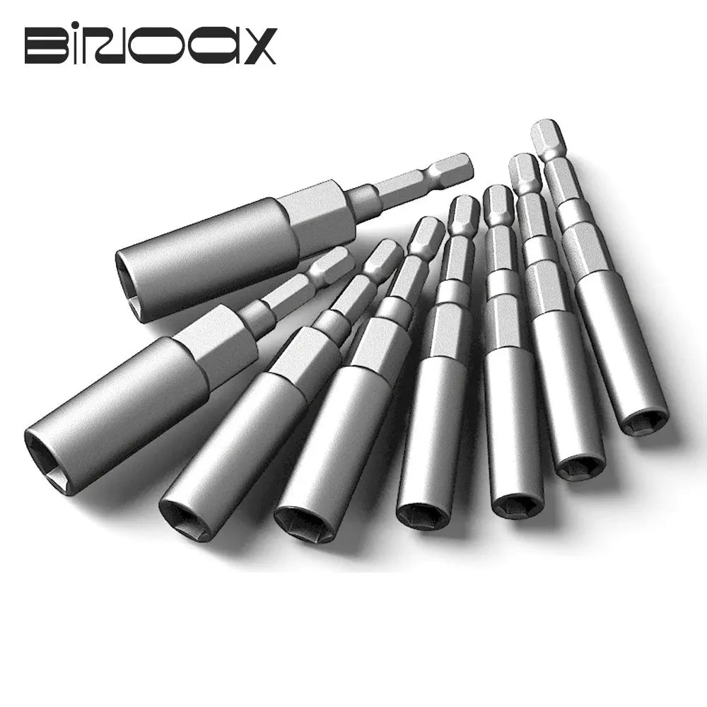 Deep Impact Socket Set 5.5–19mm 1/4" Nut Driver – 10/15 Piece Cr-V Impact Socket Set Richie's