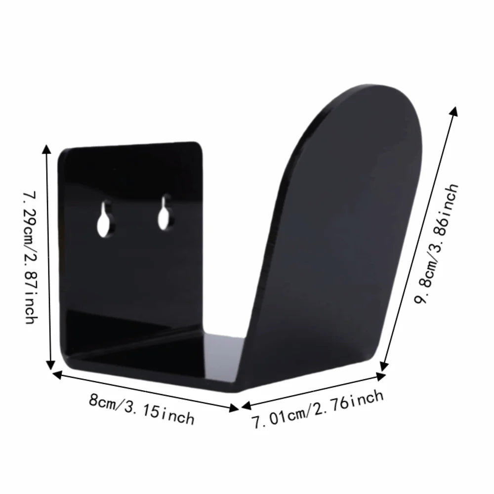 4-Pack Baseball Glove Wall Mount Holders – Acrylic Display Rack Glove Wall Mount Rack Richie's