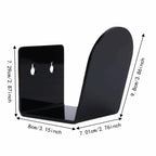 4-Pack Baseball Glove Wall Mount Holders – Acrylic Display Rack Glove Wall Mount Rack Richie's