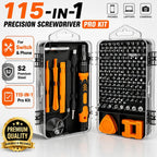 115-in-1 Precision Magnetic Screwdriver Set | Repair Kit Precision Screwdriver Set Richie's