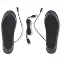 APWIKOGER Electric Heated Insoles – Adjustable Foot Warmer Heated Shoe Insoles Richie's Black