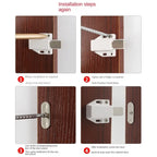 Magnetic Push-to-Open Cabinet Catch & Soft-Close Damper Cabinet Catch Hardware Richie's