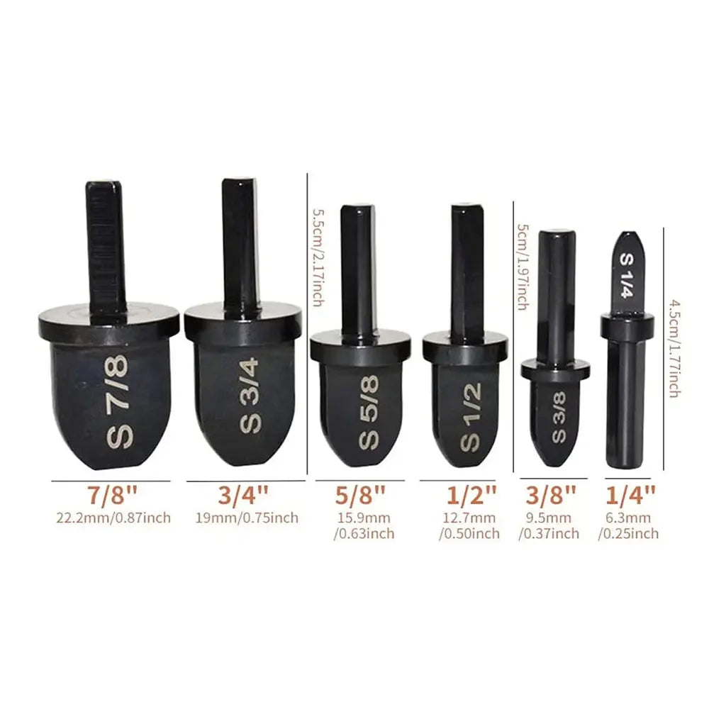 5/6Pcs Copper Pipe Expander Flaring Tool Set – Triangle Handle Pipe Expander Tool Richie's