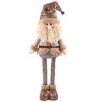 Retractable Christmas Figurines – Santa, Snowman & Reindeer Christmas Figurine Ornament Richie's A4