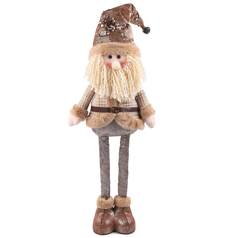 Retractable Christmas Figurines – Santa, Snowman & Reindeer Christmas Figurine Ornament Richie's A4