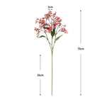 70CM Silk Artificial Flowers – Bridal Bouquet & Home Décor Artificial Flower Stems Richie's