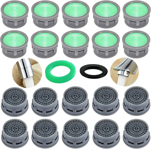 1.5 GPM Plug-In Faucet Aerator 20-Pack – Kitchen & Bathroom Faucet Aerator Richie's