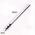 Spiral Garden Auger Drill Bit for Planting Bulbs & Soil Garden Auger Drill Bit Richie's 4x45cm