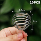 10-Pack Stainless Steel Slow Release Fertilizer Baskets for Plants Fertilizer Baskets Richie's A1