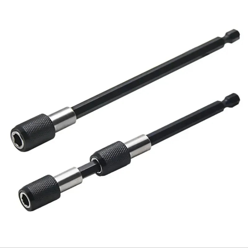 3PC Hex Quick Release Screwdriver Extension Rod Set | CR-V Steel Drill Extension Rod Richie's