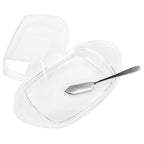 Boat-Shaped Butter Box with Lid & Stainless Steel Spreader Butter Storage Box Richie's