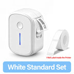 Marklife Bluetooth Thermal Label Printer – Inkless Sticker Maker Thermal Label Printer Richie's White Standard Set