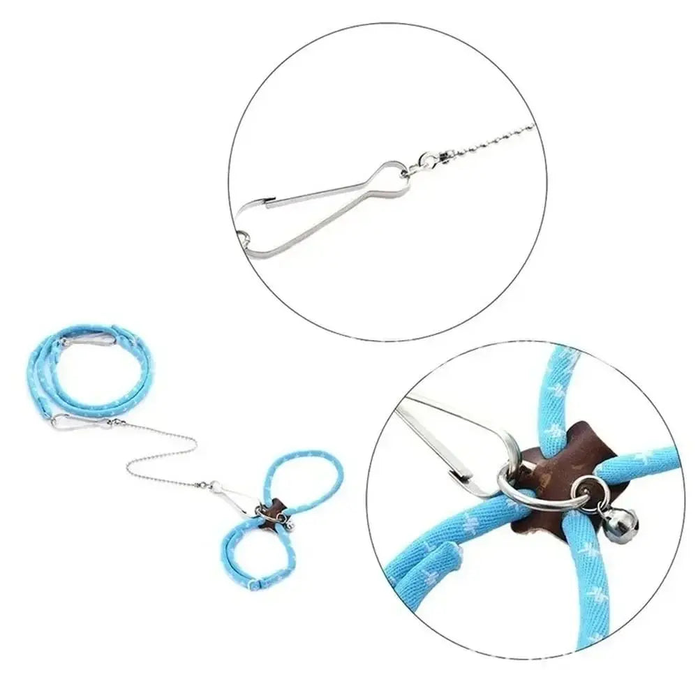 Small Pet Harness & Leash – Hamster, Guinea Pig, Ferret Small Pet Harness Richie's