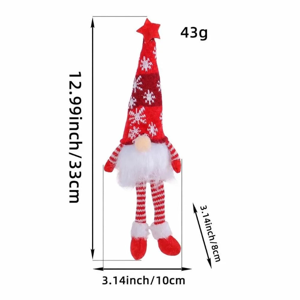 Christmas Gnome Decoration Doll – Glowing Holiday Cloth Figure Christmas Gnome Decoration Richie's
