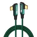 240W USB-C to USB-C Fast Charging Cable Dual 90° Braided 1M USB-C Charging Cable Richie's 1m
