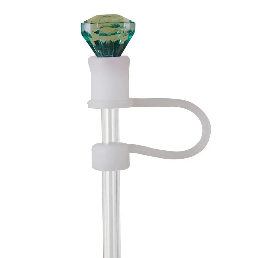 Silicone Straw Plug Diamond Shape Dust Cap | 10 Colors Straw Dust Cap Richie's Color 9