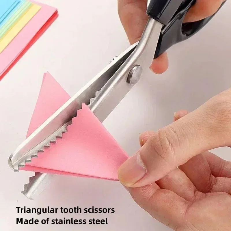 Wave Lace Pinking Scissors 3/5/7mm – Stainless Steel Shears Pinking Shears Richie's