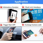 10 Pcs NFC Tag Stickers NTAG213 Chip for All NFC Devices NFC Tag Stickers Richie's