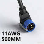 Iron Tower M28 Male Elbow EV Charging Waterproof Connector EV Charging Connector Richie's SIDE 11AWG 1PCS