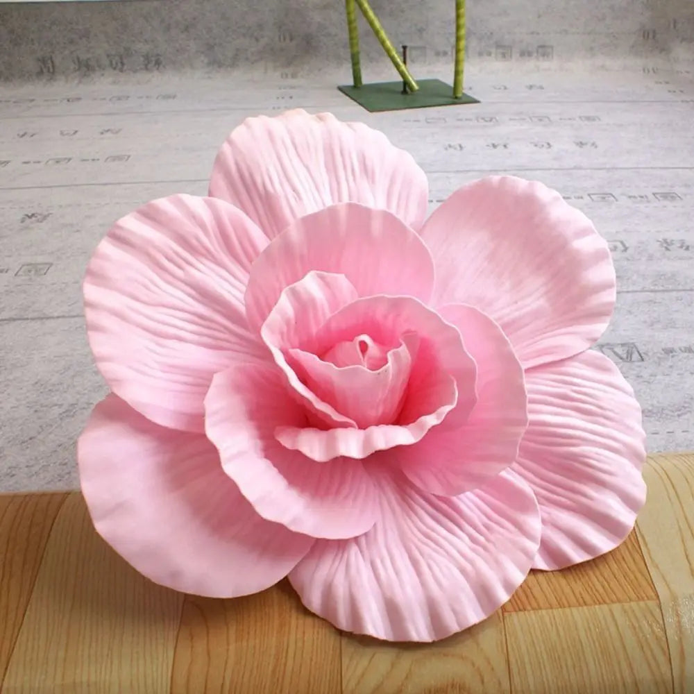 Giant 30cm Silk PE Foam Rose Artificial Flower Wedding Décor Artificial Flower Richie's pink-A