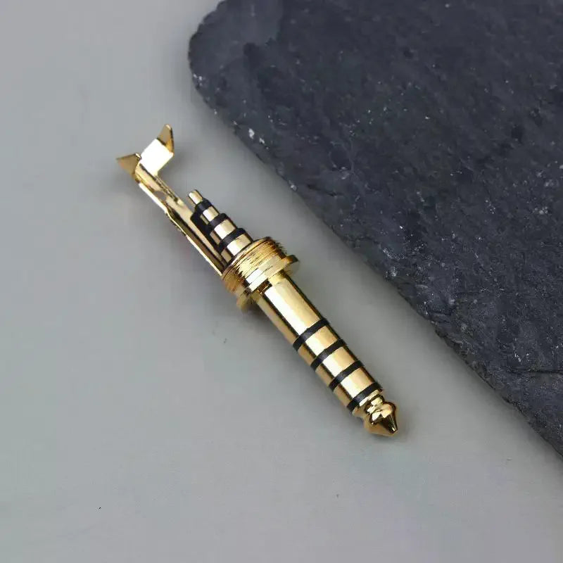4.4mm 5-Pole Balanced Audio Plug | HIFI Copper Rhodium Plated Balanced Audio Plug Richie's