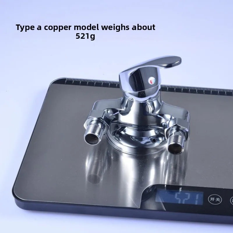 Surface-Mount Bath & Shower Brass Mixing Faucet | Solar Ready Shower Mixing Faucet Richie's Type A copper