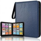 360-Pocket Sports Card Binder Album – Baseball & Football Trading Card Binder Richie's Blue Style C