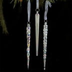 Transparent Acrylic Christmas Ornaments – Star Snowflake Pendant Christmas Ornament Richie's icicle