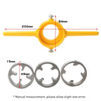 6-Piece NPT Pipe Threader Set – 1/2, 3/4 & 1" Die Wrench Kit Pipe Threader Set Richie's