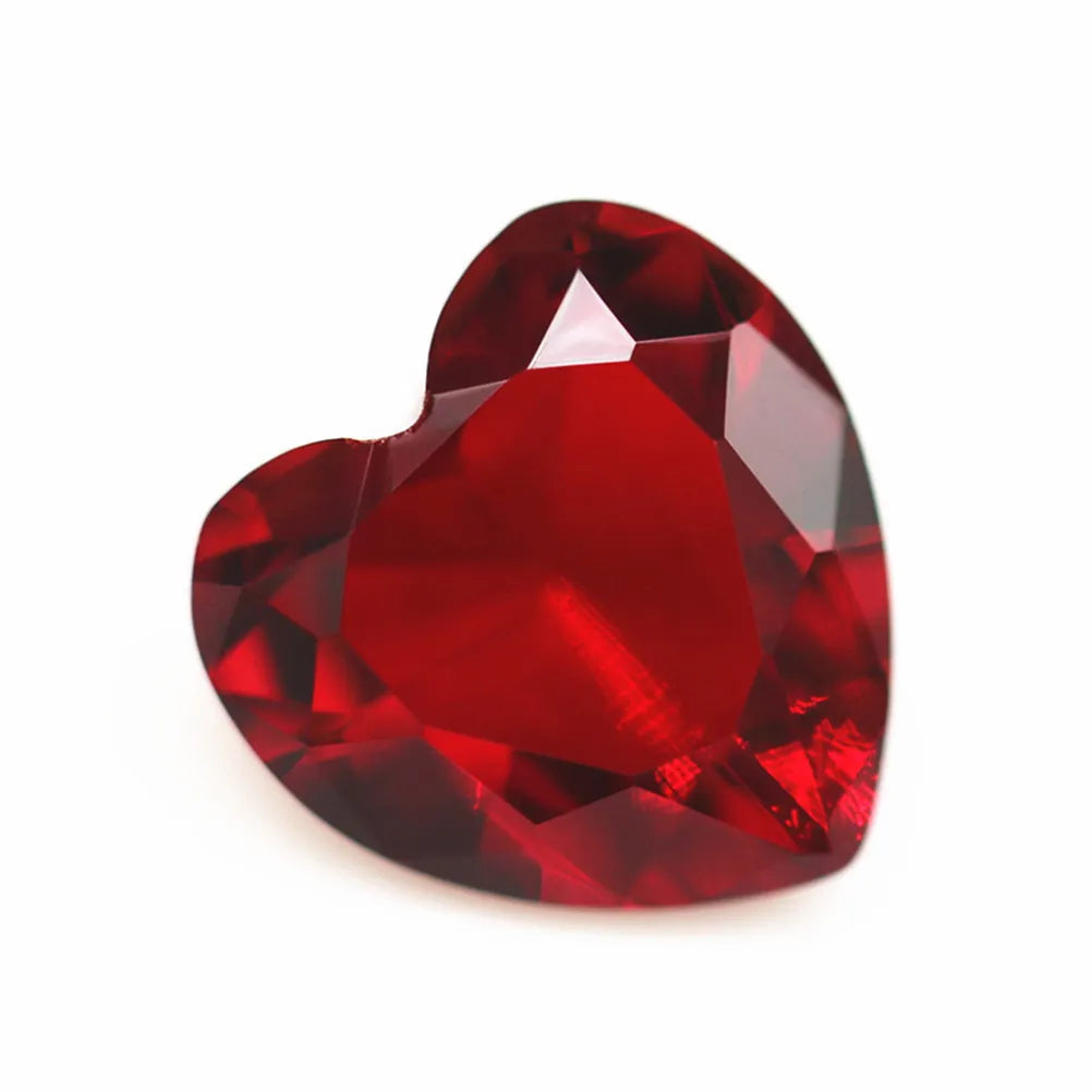 10Pcs Red Heart Glass Gems – Wedding & Party Table Scatter Party Table Decor Richie's Default Title