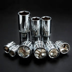 Hex Socket Wrench Set 1/4 3/8 1/2" Ratchet Deep Nut Driver Kit Socket Wrench Set Richie's