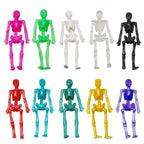 Halloween Stretchy Skeleton Toys – Squishy Skull Party Favors Halloween Novelty Toys Richie's
